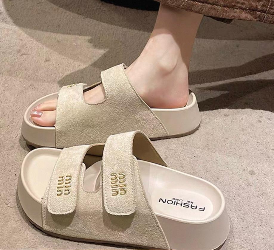 Miu Miu Thick Soled Sandles