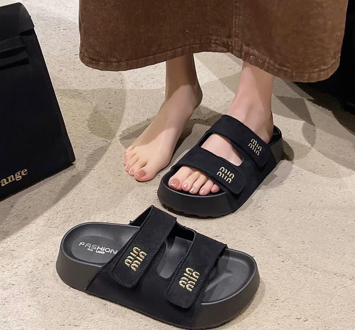 Miu Miu Thick Soled Sandles