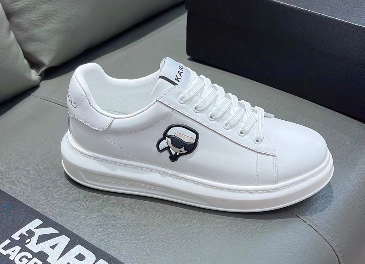 Karl Genuine Leather Sneakers
