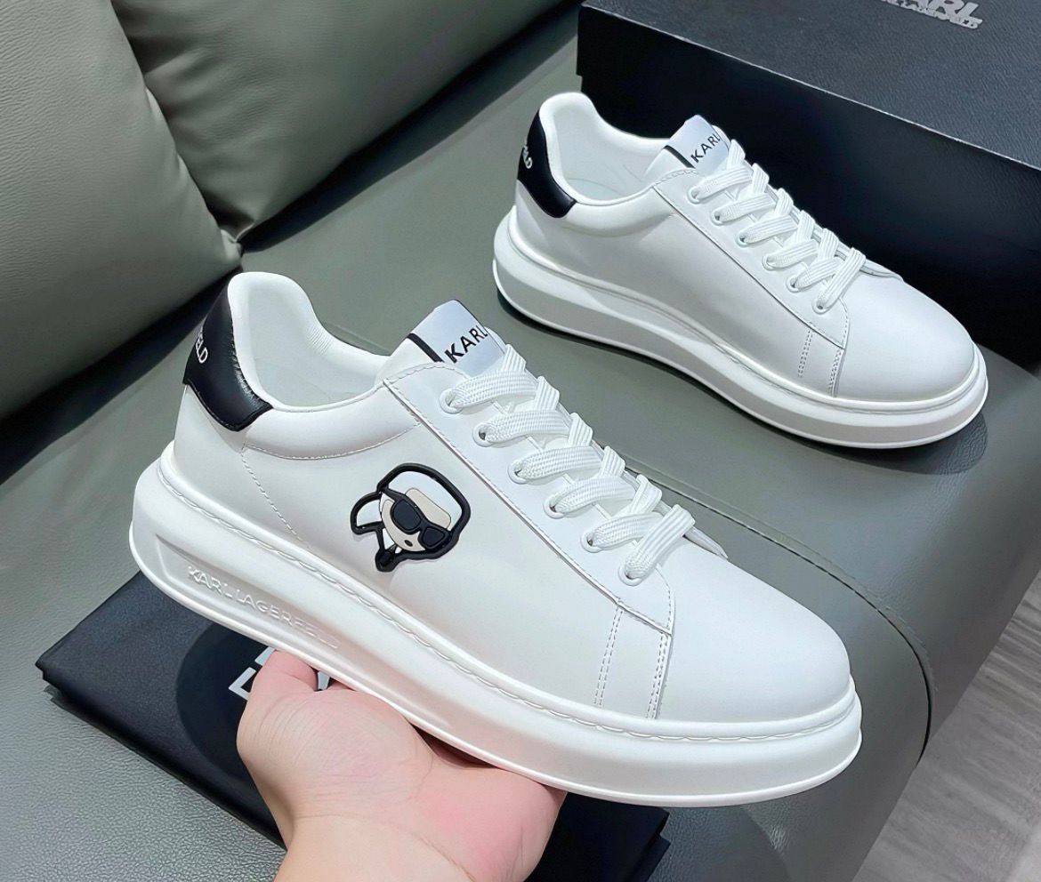 Karl Genuine Leather Sneakers
