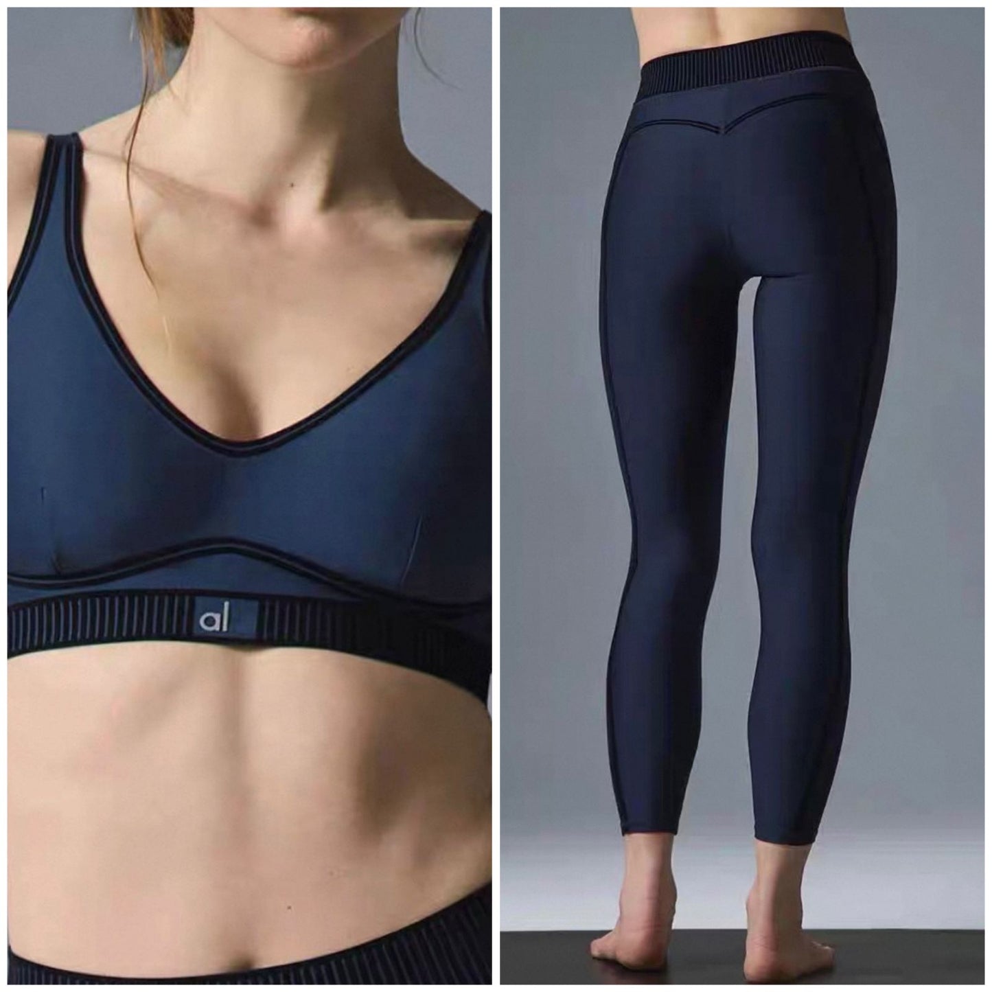 Alo Tights and Fitness Bra